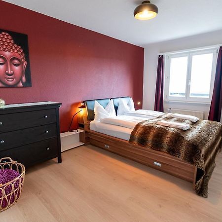 -Panorama-Bergblick- Dampfbad-Dusche Und Aussenbett Apartment Flims Luaran gambar
